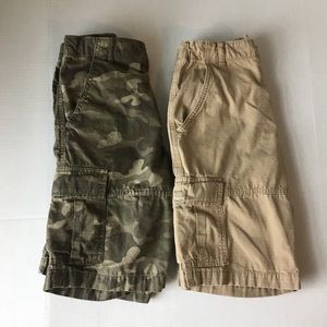 2 Pair Old Navy Boy’s Sz 12 Cargo Shorts
